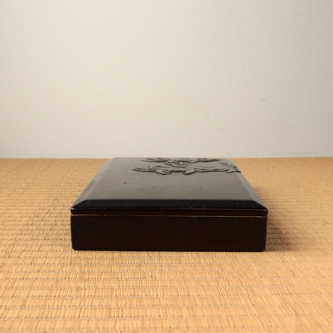 蟹硯箱[k0614]【 Inkstone Box with Crab Design】