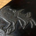 蟹硯箱[k0614]【 Inkstone Box with Crab Design】