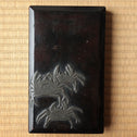 蟹硯箱[k0614]【 Inkstone Box with Crab Design】