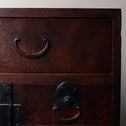 時代箪笥／欅帳場箪笥【KEYAKI CHŌBA-DANSU Merchant's chest】 [j1216]Japanese Antique Furniture