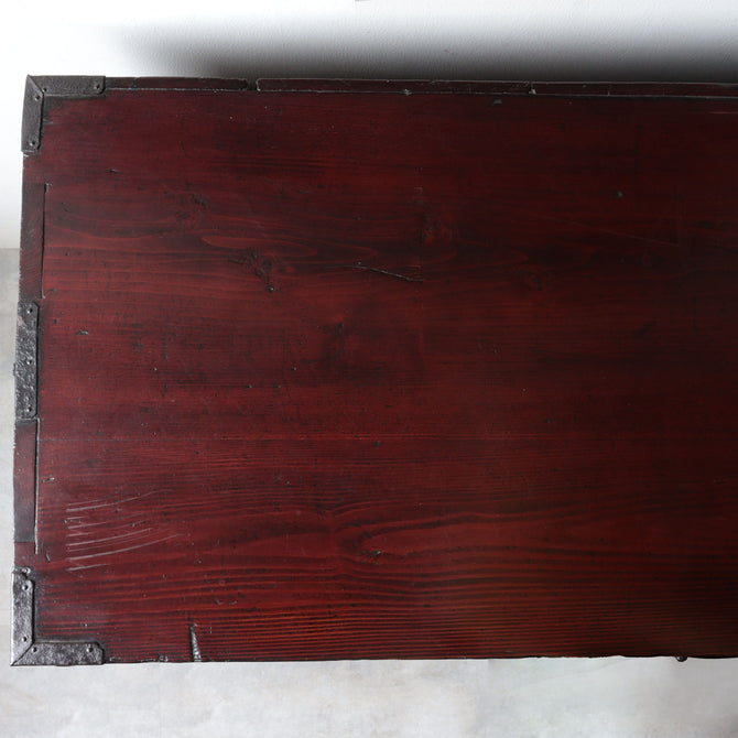 時代箪笥／仙台菊菱紋衣裳箪笥【 SENDAI clothing chest 】 [j0974]Japanese Antique Furniture