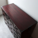 時代箪笥／仙台菊菱紋衣裳箪笥【 SENDAI clothing chest 】 [j0974]Japanese Antique Furniture