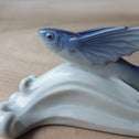 飛魚　宮永東山作【 Flying Fish by Tōzan Miyanaga】 [k0619]