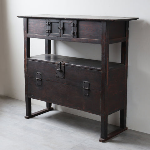 朝鮮　書棚・飾り棚【Korean shelf 】[f0297]