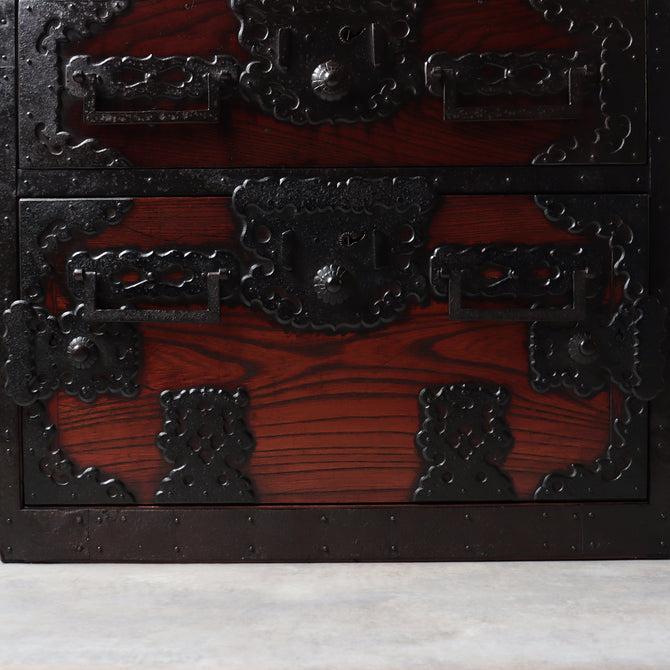 時代箪笥／船箪笥【FUNADANSU - sea chest】 [j1218]Japanese Antique Furniture