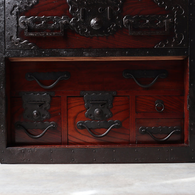 時代箪笥／船箪笥【FUNADANSU - sea chest】 [j1218]Japanese Antique Furniture
