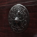 時代箪笥／米沢桜紋衣裳箪笥　スタンド付き【Yonezawa clothing chest with metal stand 】 [j1136]　Japanese Antique Furniture