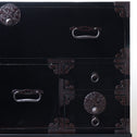 時代箪笥／庄内衣裳箪笥【Shounai clothing chest with metal stand】 [j1219]Japanese Antique Furniture