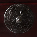 時代箪笥／米沢桜紋衣裳箪笥　スタンド付き【Yonezawa clothing chest with metal stand 】 [j1220]　Japanese Antique Furniture