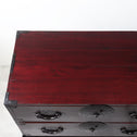 時代箪笥／米沢桜紋衣裳箪笥　スタンド付き【Yonezawa clothing chest with metal stand 】 [j1220]　Japanese Antique Furniture