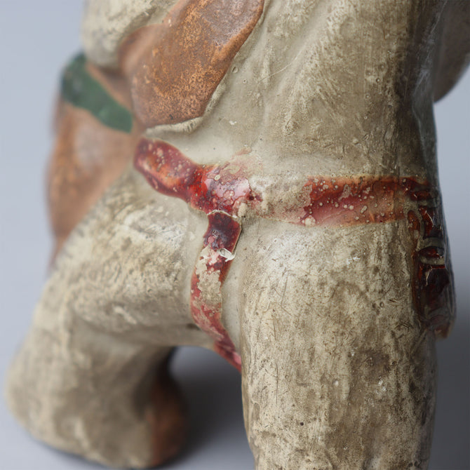 土人形（相撲）【 Clay doll of SUMO 】[s1418]