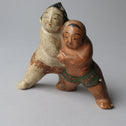 土人形（相撲）【 Clay doll of SUMO 】[s1418]