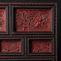 木彫堆朱小抽斗【Small carved wood lacquered chest 】 [k0620]　Japanese  Furniture