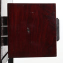 時代箪笥／黒塗庄内閂付小箪笥　スタンド付き【Small chest with metal stand】 [j1221]　Japanese Antique Furniture