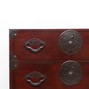 時代箪笥／米沢桜丸衣裳箪笥　スタンド付き【Yonezawa clothing chest with metal stand 】 [j1210]　Japanese Antique Furniture