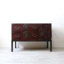 時代箪笥／米沢桜丸衣裳箪笥　スタンド付き【Yonezawa clothing chest with metal stand 】 [j1210]　Japanese Antique Furniture