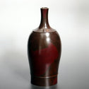 高村豊周作　朱銅花入　松【 Bronze vase with Pine design by TOYOCHIKA TAKAMURA】 [k0571]