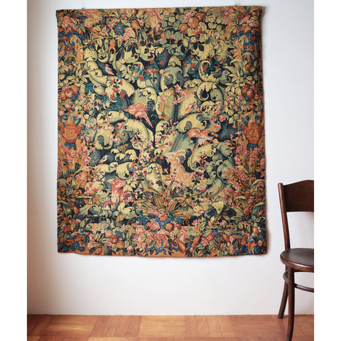 フレンチヴィンテージタペストリーby Robert Four Manufacture　【French Vintage Tapestry by Robert Four Manufacture 