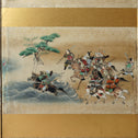 六曲屏風　平家物語絵巻【Folding screen The Tale of the Heike】　[k0595]