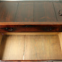 時代箪笥／閂錠付車箪笥【Wheeled chest with bar lock】 [j1188]Japanese Antique Furniture