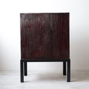 時代箪笥／庄内雪輪紋小箪笥　スタンド付き【SHOUNAI Small chest with metal stand】 [j1228]Japanese Antique Furniture