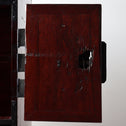 時代箪笥／庄内雪輪紋小箪笥　スタンド付き【SHOUNAI Small chest with metal stand】 [j1228]Japanese Antique Furniture