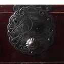 時代箪笥／庄内雪輪紋小箪笥　スタンド付き【SHOUNAI Small chest with metal stand】 [j1228]Japanese Antique Furniture