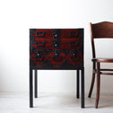 時代箪笥／酒田船箪笥　スタンド付き【FUNADANSU - sea chest with metal stand】 [j1229]　Japanese Antique Furniture