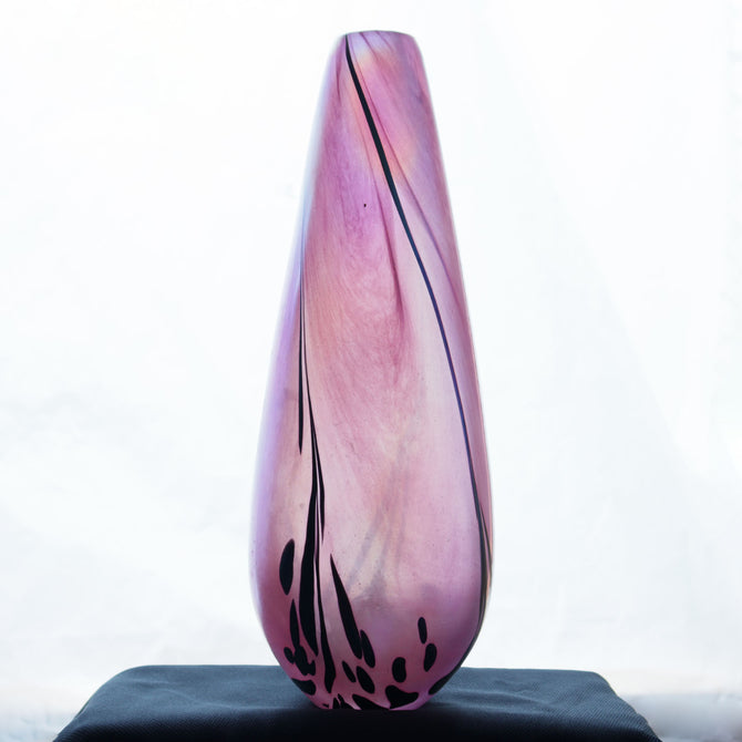 ガラス花入　GLASFORM John Ditchfield 製　[g033]