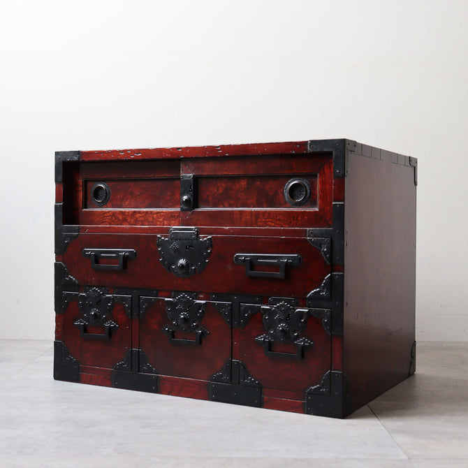 時代箪笥／船箪笥【FUNADANSU - sea chest】 [j1230]Japanese Antique Furniture