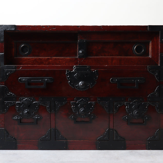時代箪笥／船箪笥【FUNADANSU - sea chest】 [j1230]Japanese Antique Furniture