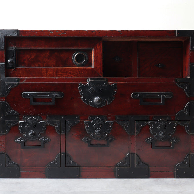 時代箪笥／船箪笥【FUNADANSU - sea chest】 [j1230]Japanese Antique Furniture