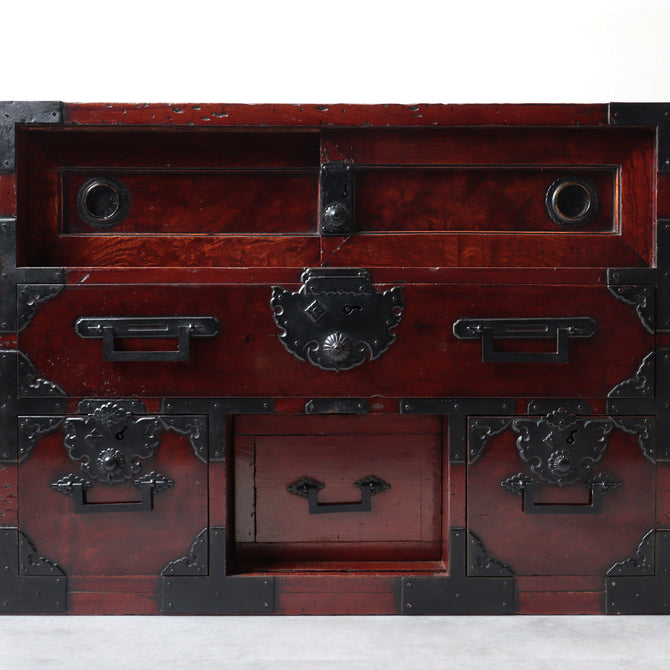 時代箪笥／船箪笥【FUNADANSU - sea chest】 [j1230]Japanese Antique Furniture