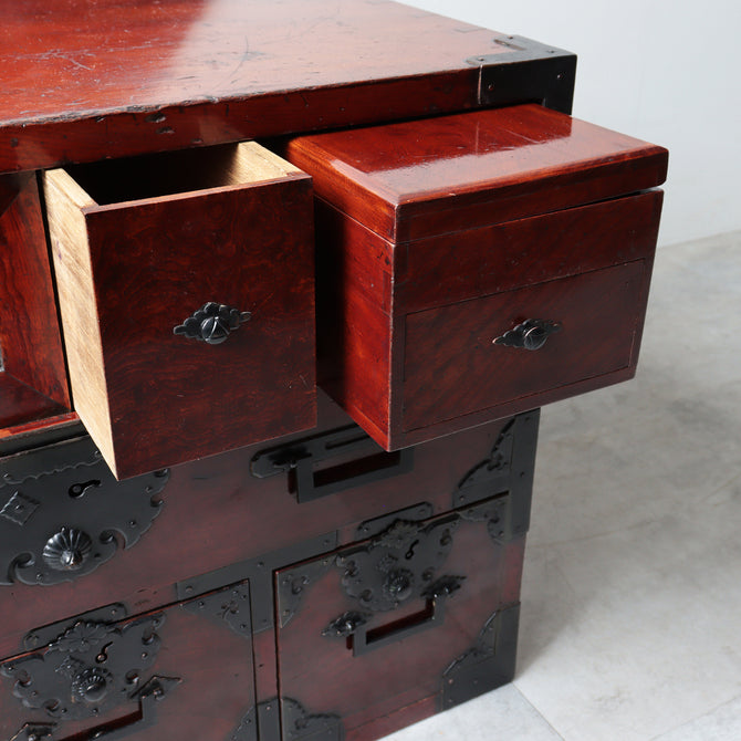 時代箪笥／船箪笥【FUNADANSU - sea chest】 [j1230]Japanese Antique Furniture