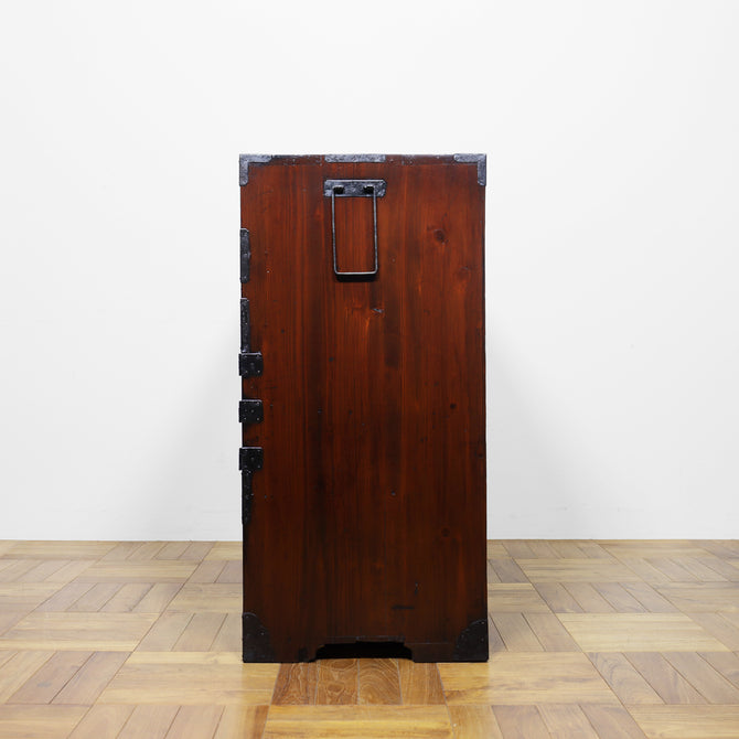 時代箪笥／米沢丸福紋衣裳箪笥【YONEZAWA clothing chest】 [j1145]　Japanese Antique Furniture