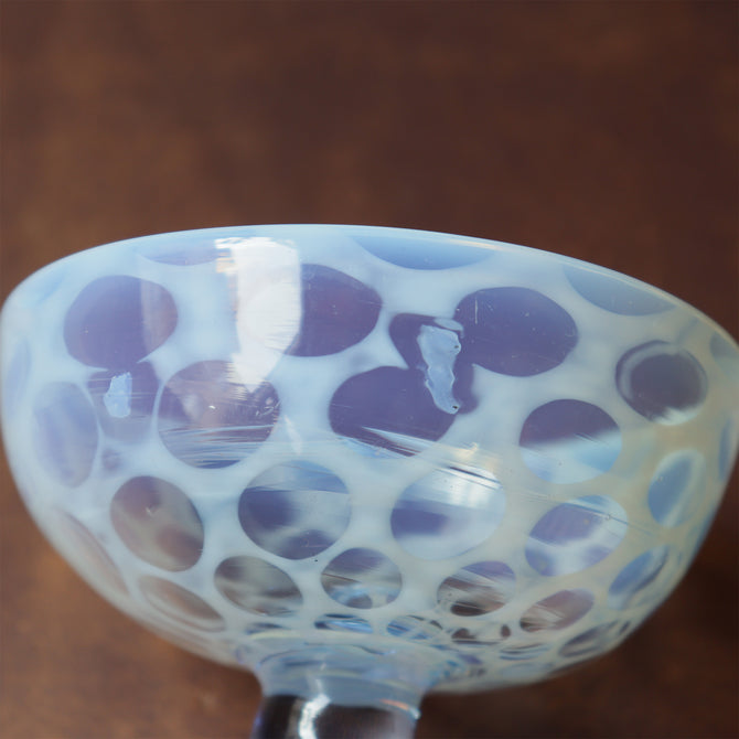 あぶり出し水玉文氷コップ一客　[IZ2412-4]