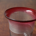 赤縁糸巻氷コップ(右側）[IZ2412-2]