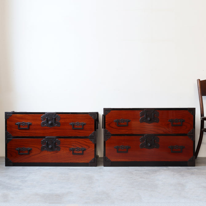 時代箪笥／庄内衣裳箪笥  [j1190]【 Shonai clothing chest -Japanese antique furniture】