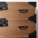 時代箪笥／総桐佐渡衣裳箪笥  [j1191]【 Sado clothing chest -Japanese antique furniture】