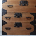 時代箪笥／総桐佐渡衣裳箪笥  [j1191]【 Sado clothing chest -Japanese antique furniture】