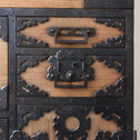 時代箪笥／総桐佐渡衣裳箪笥  [j1191]【 Sado clothing chest -Japanese antique furniture】