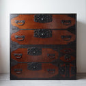 時代箪笥／佐渡衣裳箪笥  [j1194]【 Sado clothing chest -Japanese antique furniture】