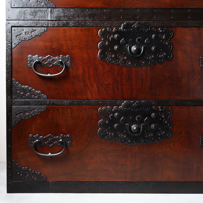 時代箪笥／佐渡衣裳箪笥  [j1194]【 Sado clothing chest -Japanese antique furniture】