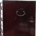時代箪笥／黒塗閂付小箪笥　スタンド付き【Small chest with metal stand】 [j1195]　Japanese Antique Furniture