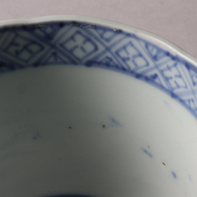 古伊万里蛸唐草紋様蕎麦猪口　1客【OLD IMARI SOBA CHOKO -soba noodle cup 1pc】[p0346]