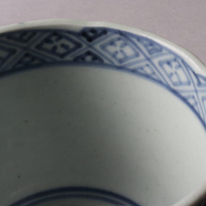 古伊万里蛸唐草紋様蕎麦猪口　1客【OLD IMARI SOBA CHOKO -soba noodle cup 1pc】[p0347]