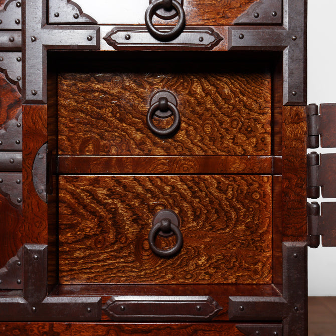 時代箪笥／庄内閂付小箪笥【SONAI Small chest 】 [j1198]　Japanese Antique Furniture