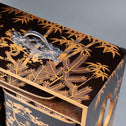 蒔絵松竹梅図花見重[k0539]【Makie Hanami-ju ( lacquered lunch box with Shochikubai design ) 】