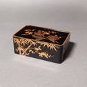 蒔絵松竹梅図花見重[k0539]【Makie Hanami-ju ( lacquered lunch box with Shochikubai design ) 】