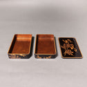 蒔絵松竹梅図花見重[k0539]【Makie Hanami-ju ( lacquered lunch box with Shochikubai design ) 】